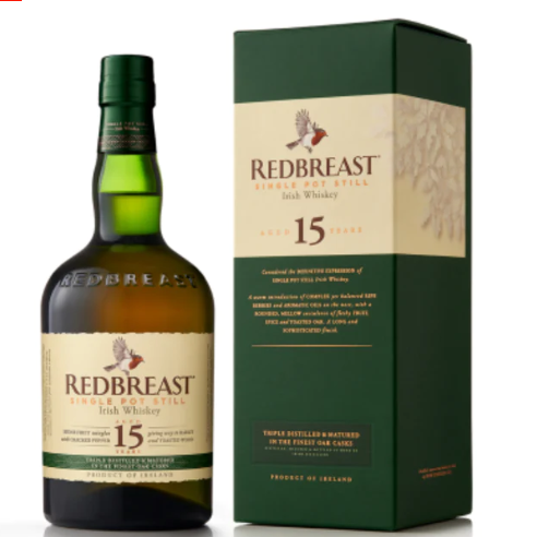 Redbreast 15 Yr Irish Whiskey