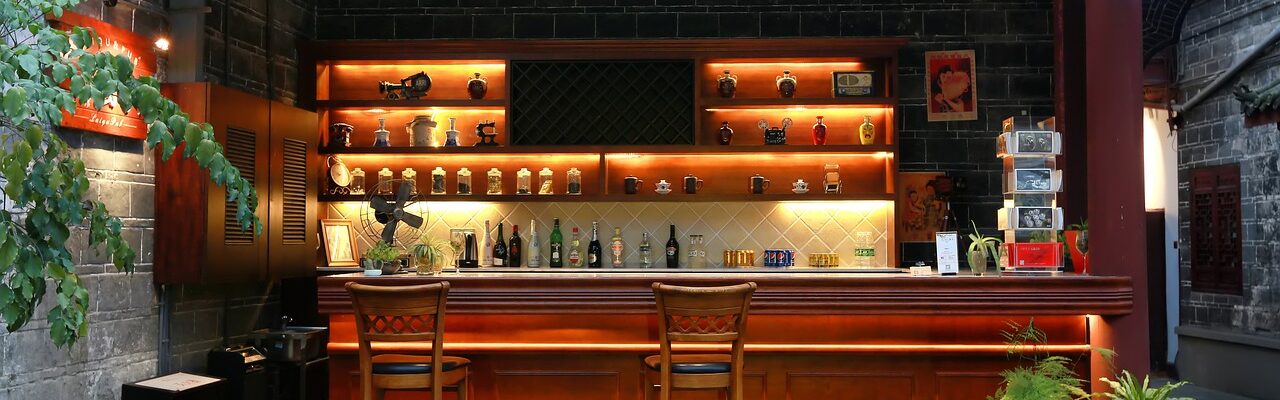 Variety of Whiskey Bar