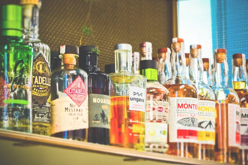 Wide Selection of Alcohol